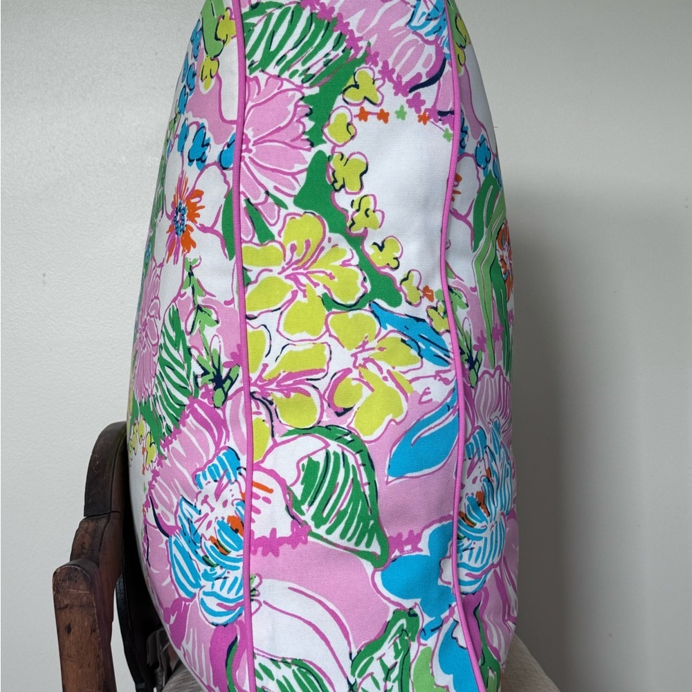 NEW Lilly Pulitzer Target Nosey Posey Floral Indoor Outdoor Floor Cushion Pillow - Picture 12 of 16